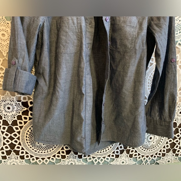 Style & Co chambray shirt - Picture 4 of 5